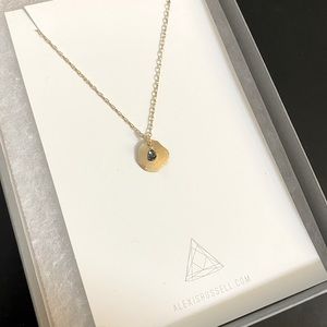 Alexis Russell Diamond Petal Necklace